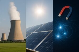 STEM Resources Hub category card for Nuclear, Solar & Electromagnetism”