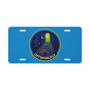 OffWorldly Vanity License Plate